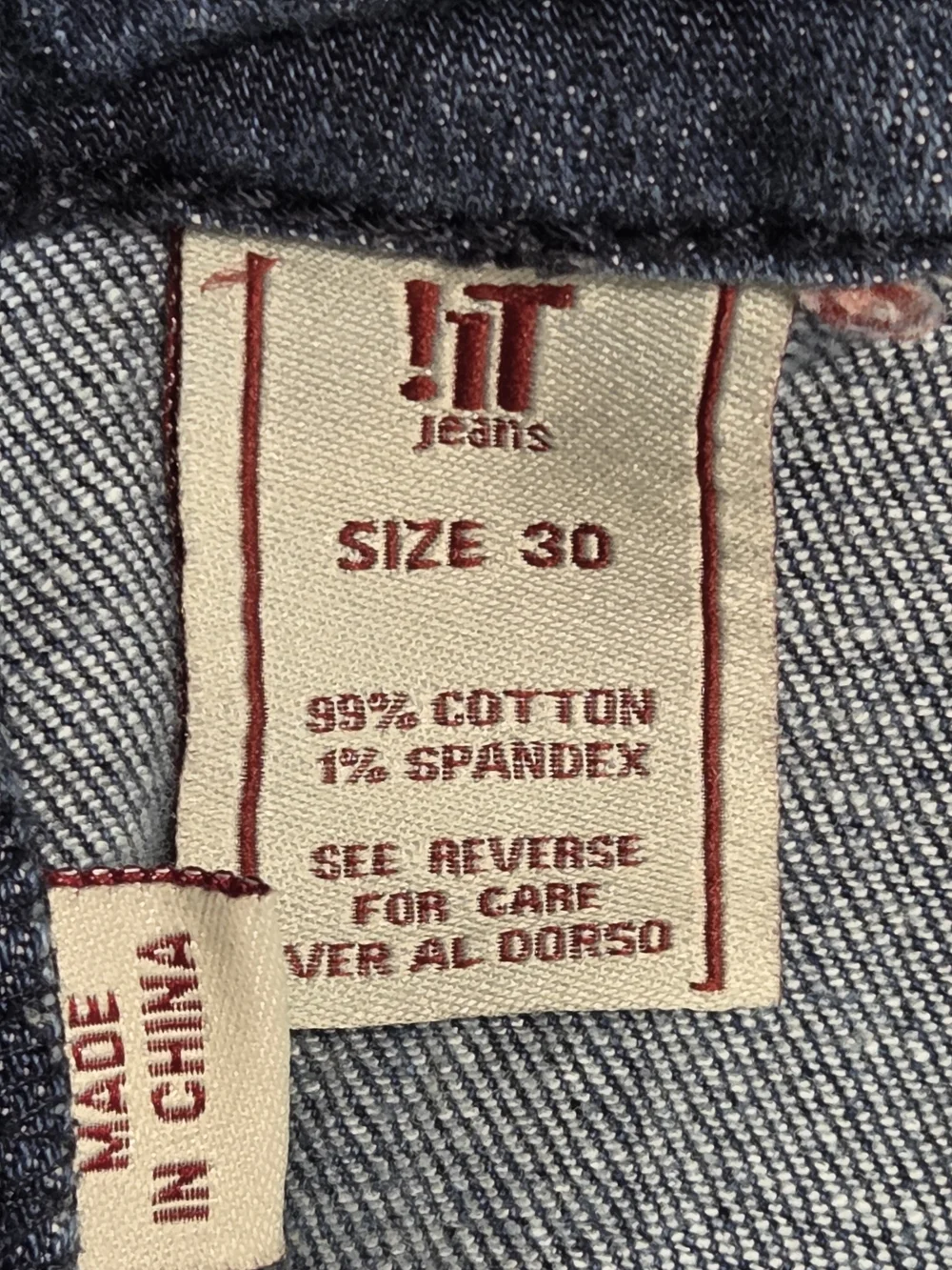 !it Bermuda Jeans Shorts Women’s Size 30 - Picture 9 of 12